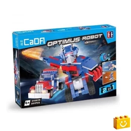 CaDA® C52019W - Transformers - Optimus 2 az 1-ben építőjáték - 100% kompatibilis minden más kedvelt márkával