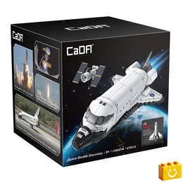CaDA® C56051W - Discovery Űrsikló építőjáték - 100% kompatibilis minden más kedvelt márkával