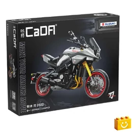 CaDA® C59021W - Suzuki Katana motorkerékpár - 100% technic-kompatibilis építőjáték