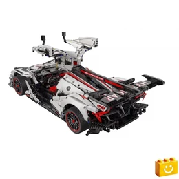 CaDA® C61053W - Távirányítós Helios Supercar - 100% technic-kompatibilis építőjáték