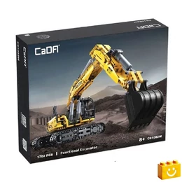 CaDA® C61082W - Kotrógép - Exkavátor - 100% technic-kompatibilis építőjáték