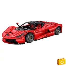 CaDA® C61505W - Viva Hypercar - 100% technic-kompatibilis építőjáték