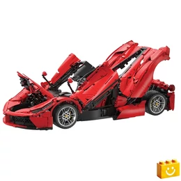 CaDA® C61505W - Viva Hypercar - 100% technic-kompatibilis építőjáték
