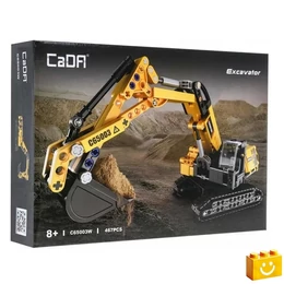 CaDA® C65003W - Markológép -Exkavátor - 100% technic-kompatibilis építőjáték