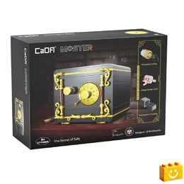 CaDA® C71006W - A Széf Titka - 100% technic-kompatibilis építőjáték