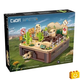 CaDA® C71008W - Mormota Életvilág - 100% technic-kompatibilis építőjáték
