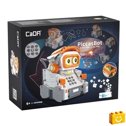 CaDA® C83006W - Távirányítós Rajzoló, Kódoló Robot - 100% technic-kompatibilis építőjáték