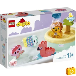 LEGO® DUPLO 10966 Vidám fürdetéshez: úszó állatos sziget