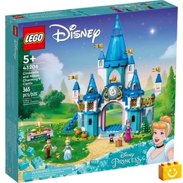 LEGO® Disney 43206 Hamupipőke és Szőke herceg kastélya