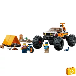 LEGO® City 60387 4x4-es terepjáró kalandok