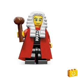LEGO® Minifigurák 71000 - 9. sorozat - Bíró