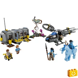 LEGO® Avatar 75573 Lebegő sziklák: 26-os helyszín és RDA Samson