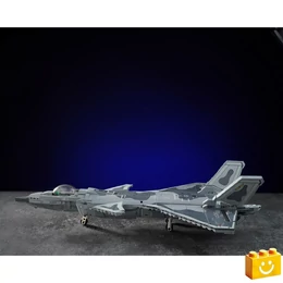 QMAN® 22020 - Chengdu J–20 lopakodó harci repülőgép - 100% technic-kompatibilis építőjáték