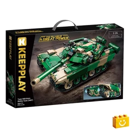 QMAN® 22021 - Type 96B harckocsi - 100% technic-kompatibilis építőjáték