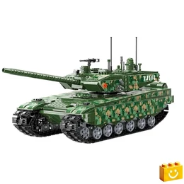 QMAN® 23014 - 99A harckocsi - 100% technic-kompatibilis építőjáték