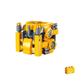QMAN® 41213 - Csodakocka - Lézerágyús Gepárd építőjáték - 100% kompatibilis minden más kedvelt márkával