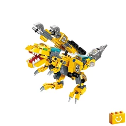 QMAN® 41223 - Csodakocka - Császár dinoszaurusz építőjáték - 100% kompatibilis minden más kedvelt márkával