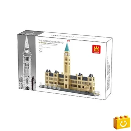 WANGE® 4221 - Kanadai Parlament – Ottawa építőjáték - 100% kompatibilis minden más kedvelt márkával