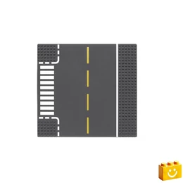 WANGE® 8813 | építőjáték alaplap - 100% kompatibilis minden más kedvelt márkával | 32x32 - út - T-elágazás