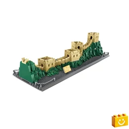 WANGE® 6216 - Kínai nagy fal építőjáték - 100% kompatibilis minden más kedvelt márkával