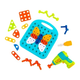 Learning Resources EI-4107 Design &amp; Drill Shapes Workshop készlet