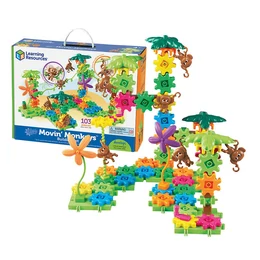Learning Resources LER 9119 Gears! Movin&#039; Monkeys építőkészlet