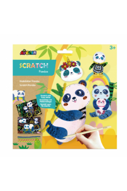 Avenir Kids - Fuzzy Panda macik - karckép és 3D modell készítő