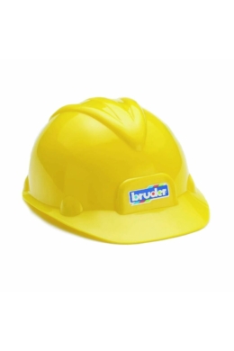 Bruder Építőipari játék - védősisak -sárga (10200B)