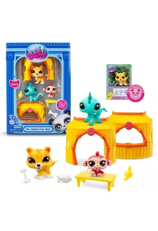 Littlest Pet Shop Dzsungel- 3-as készlet