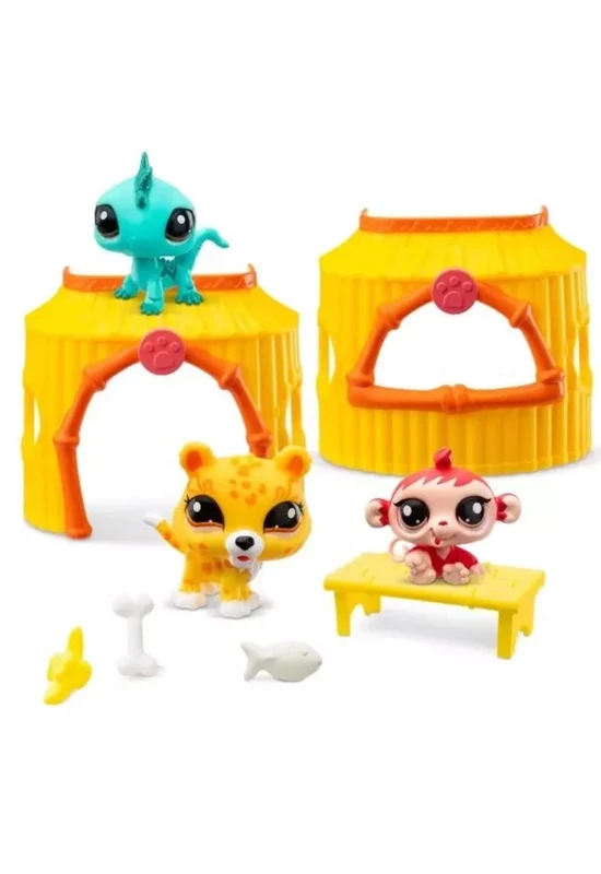 Littlest Pet Shop Dzsungel- 3-as készlet