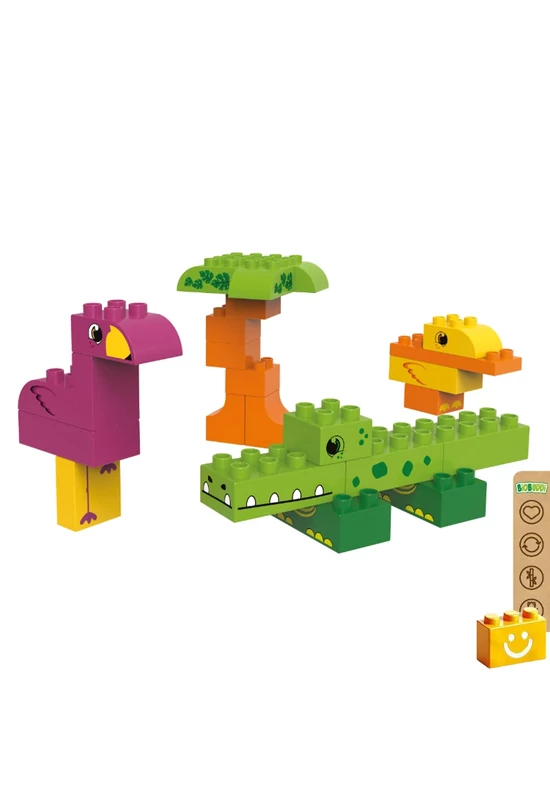 BiOBUDDi® BB-0107 | bio építőjáték | Lagúna - 100% kompatibilis minden más kedvelt márkával