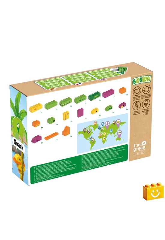 BiOBUDDi® BB-0107 | bio építőjáték | Lagúna - 100% kompatibilis minden más kedvelt márkával