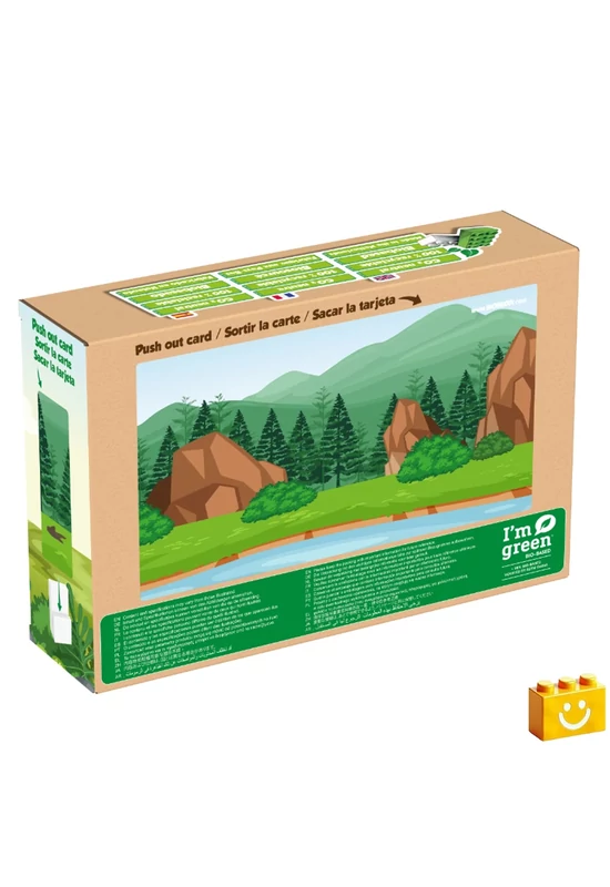 BiOBUDDi® BB-0186 | bio építőjáték | Stegosaurus - 100% kompatibilis minden más kedvelt márkával