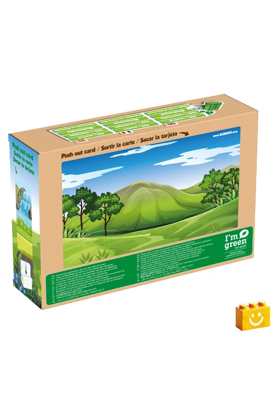 BiOBUDDi® BB-0188 | bio építőjáték | Triceratops - 100% kompatibilis minden más kedvelt márkával