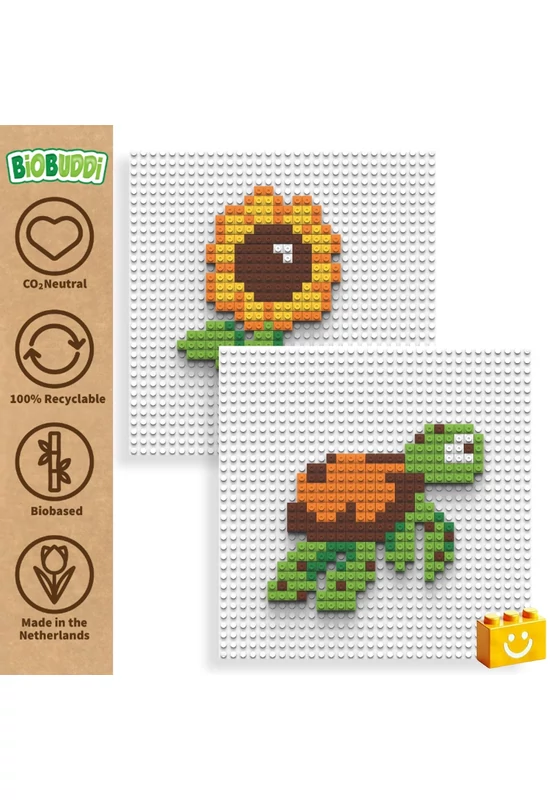 BiOBUDDi® BB-2014 | bio mozaik építőjáték készlet | Napraforgó vagy teknős