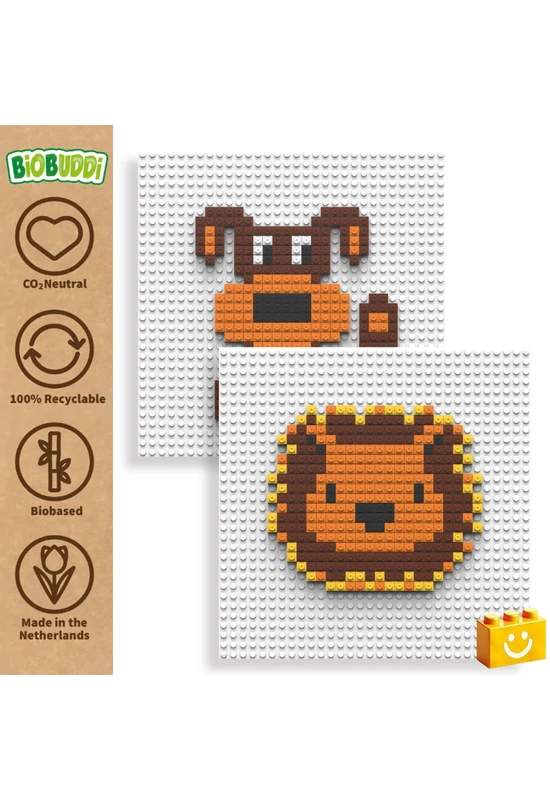 BiOBUDDi® BB-2015 | bio mozaik építőjáték készlet | Oroszlán vagy kutya