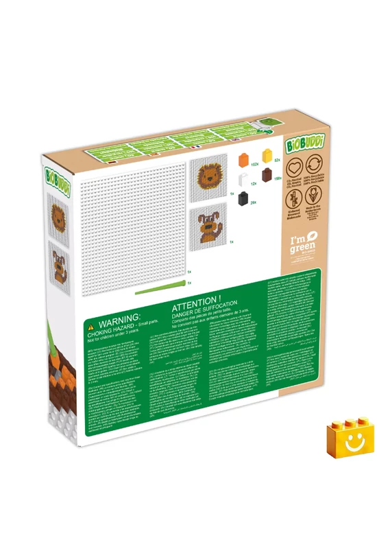 BiOBUDDi® BB-2015 | bio mozaik építőjáték készlet | Oroszlán vagy kutya
