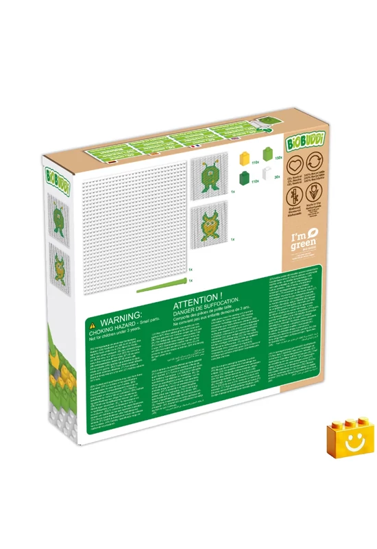 BiOBUDDi® BB-2017 | bio mozaik építőjáték készlet | Szörnyek