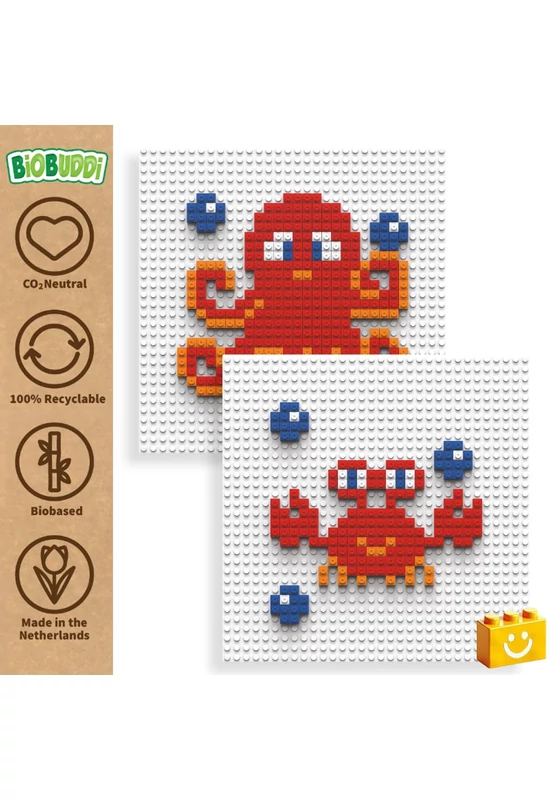 BiOBUDDi® BB-2018 | bio mozaik építőjáték készlet | Polip vagy rák