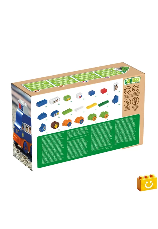 BiOBUDDi® BB-0248 | bio építőjáték | Rendőrségi üldözés - 100% kompatibilis minden más kedvelt márkával