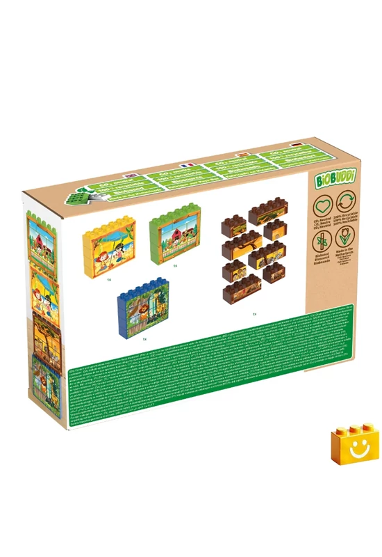 BiOBUDDi® BB-0255 | bio építőjáték | Keretezd be! - 100% kompatibilis minden más kedvelt márkával