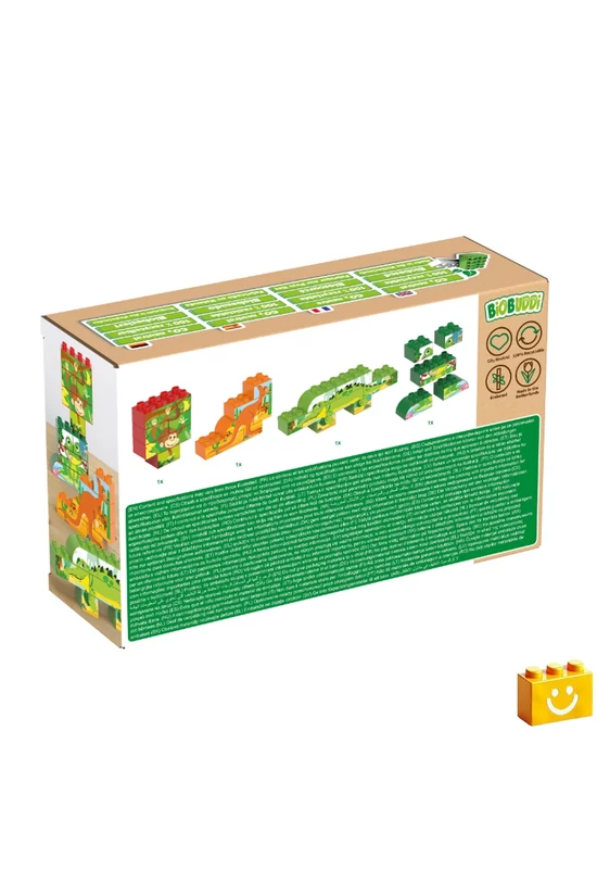 BiOBUDDi® BB-0258 | bio építőjáték | Vadvilág képalkotás - 100% kompatibilis minden más kedvelt márkával