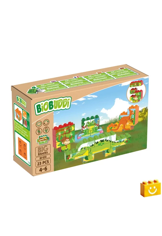 BiOBUDDi® BB-0258 | bio építőjáték | Vadvilág képalkotás - 100% kompatibilis minden más kedvelt márkával