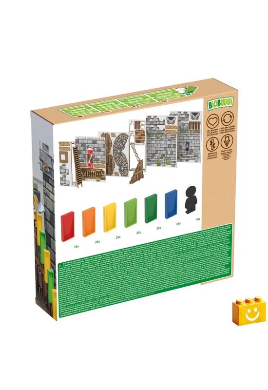 BiOBUDDi® BB-4004 | bio építőjáték | Dominó kastély