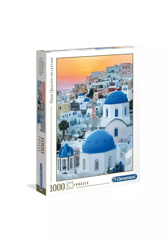 Clementoni - Santorini - 1000 db-os puzzle - Palincs Játék