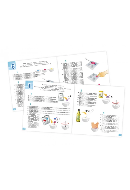 BUKI - Fürdőgolyó készítés - Mini Lab