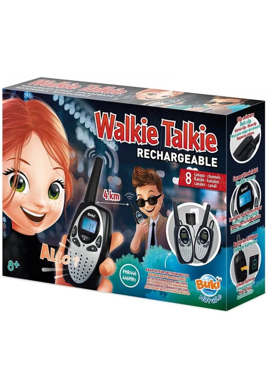 BUKI Junior - Walkie Talkie készlet akkumulátoral
