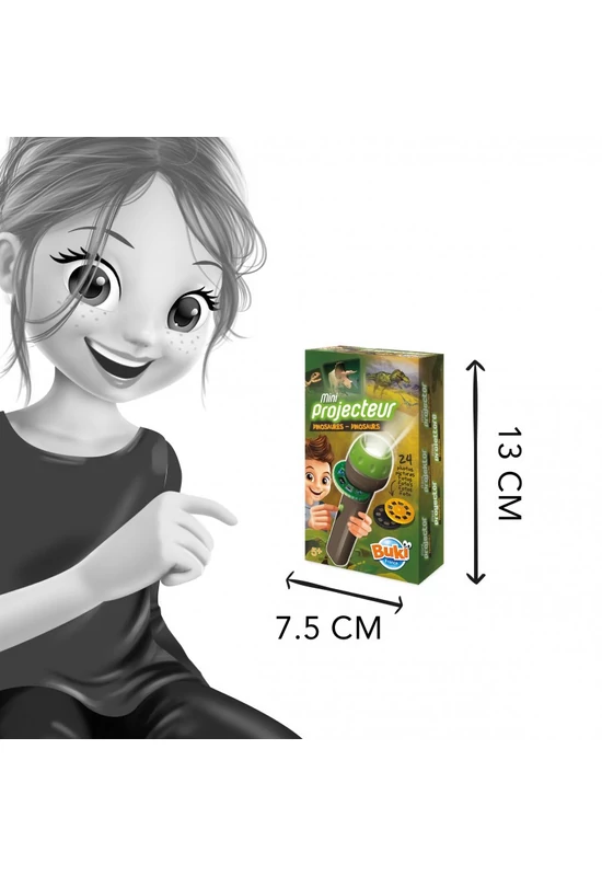 Dinoszauruszok - Mini projektor - Buki