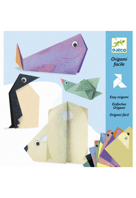 DJECO - Origami - Sarkkör állatai - Polar animals