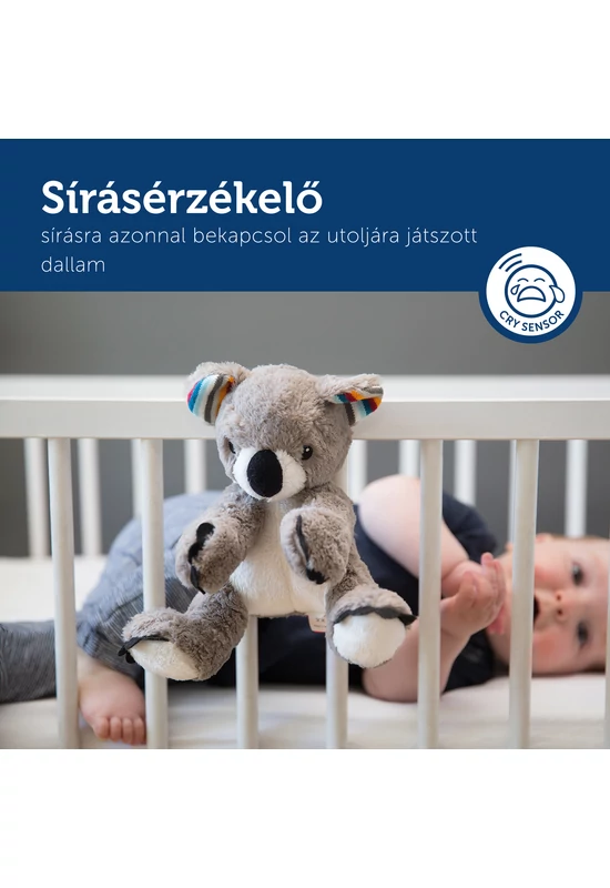 Zazu – Coco Zenélő, Nyugtató Plüss Koala Mackó